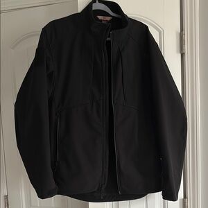 5.11 Tactical Black Performance Jacket Sleek Weather-Resistant